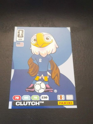 Fifa World Cup 2026 Adrenalyn Clutch mascot card, like new