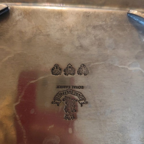 Royal Family Sheffield tray like new