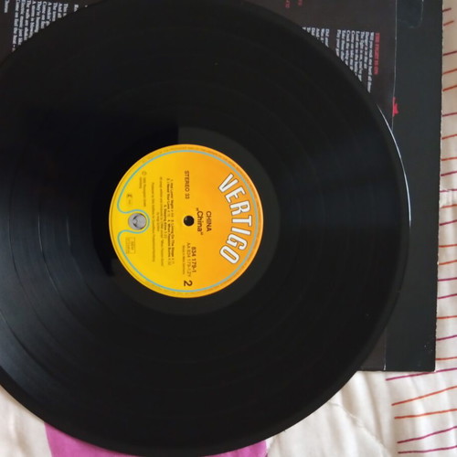 China Self Titled Vinyl LP Album 1988 like new, hard rock