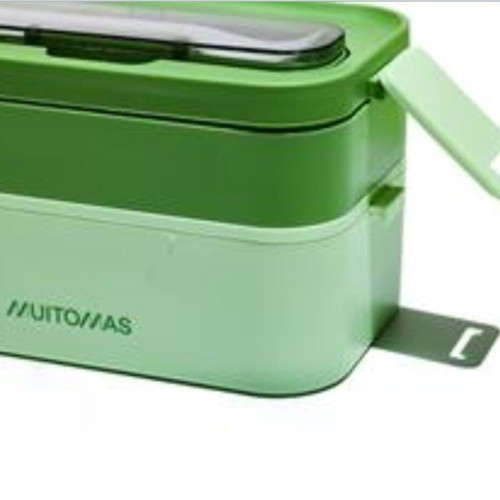 Lunchbox Muitomas με 2 επίπεδα, κατάλληλο για φούρνο μικροκυμάτων