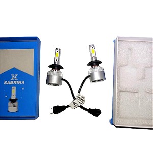 2x H7 LED Headlight Bulb Kit High or Low Beam 6500K Super White 30000LM Lights