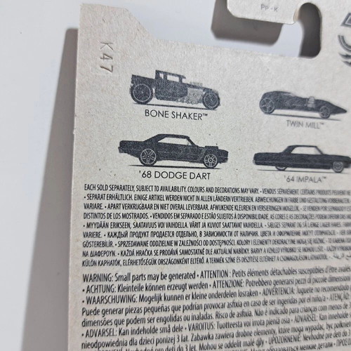 Hot Wheels 2017 50 Years '68 Dodge Dart Die Cast Car toy brand new