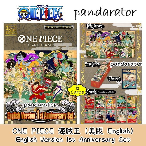 one piece card game english version 1st anniversary set Box (English) whose dream of becoming the Pirate King drives the entire One Piece narrative Nami (English Version 1st Anniversary