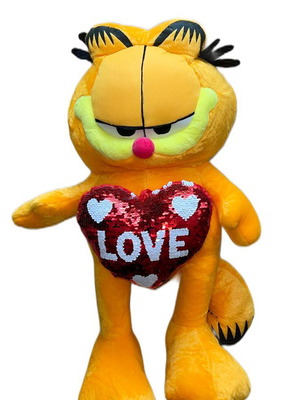 Garfield Valentine's Day plush teddy bear 60 cm