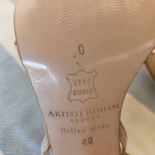 Artisti Romani Athens leather sandals new, size 40
