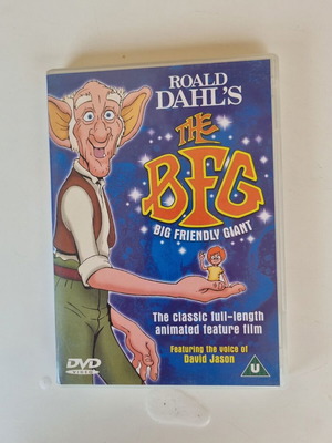 The BFG Big Friendly Giant DVD, Roald Dahl fantasy animation