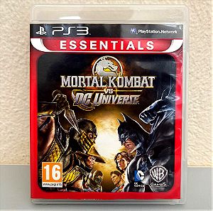 Mortal Kombat Vs Dc Universe Essentials Edition Playstation 3 PAL