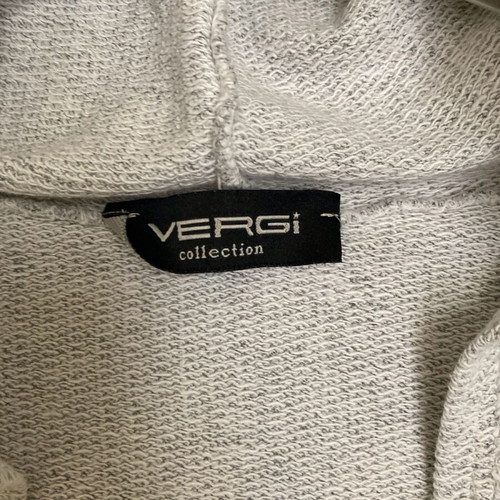 Spring cardigan like new, gray with pocket details
