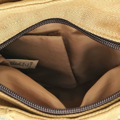 Springfield crossbody bag used beige 100% cotton