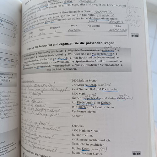 Tangram 2A German language book like new