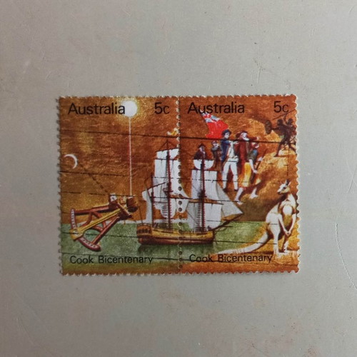 Australia 1970 Captain Cook Bicentenary stamps new, unsealed