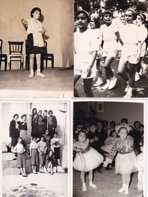 Black and white school life photos used, pack of 121