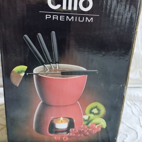 Cilio Premium Fondue Set new with packaging