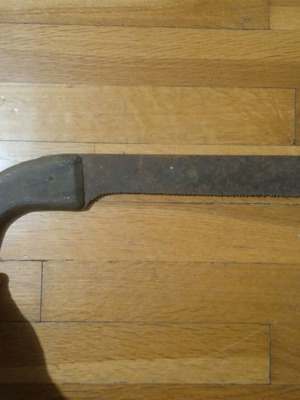 Carpenter saw used, vintage