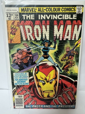 Marvel Comics The Invincible Iron Man Issue 104 like new, English