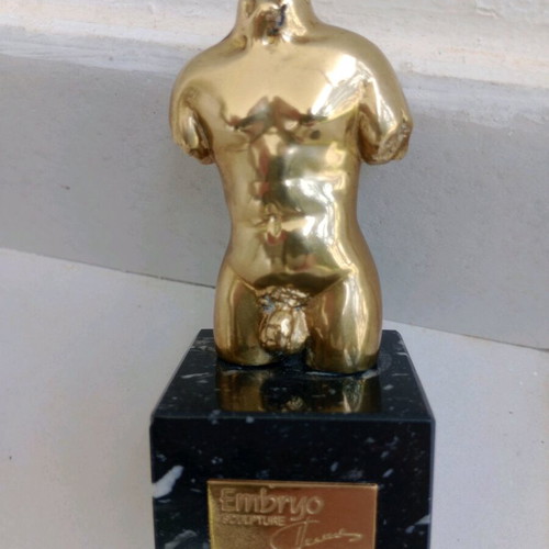 Bronze statuette like new, numbered and sealed