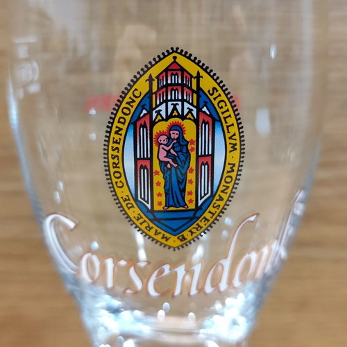 Corsendonk Beer Set of Two Promotional Glasses 330ml like new