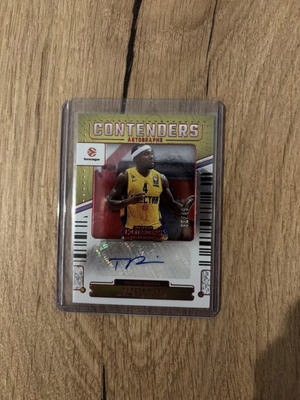 2025-26 Panini Euroleague Contenders Tyrese Rice αυτόγραφο σαν καινούργιο