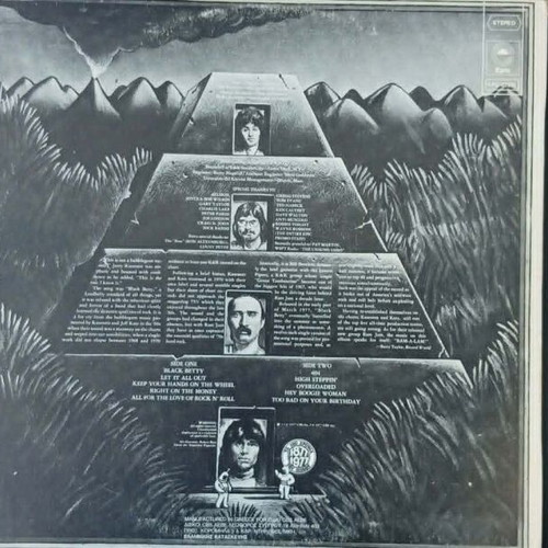 Ram Jam LP used, US 70's rock Greek press