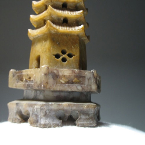 Stone Tibetan Feng Shui pagoda used