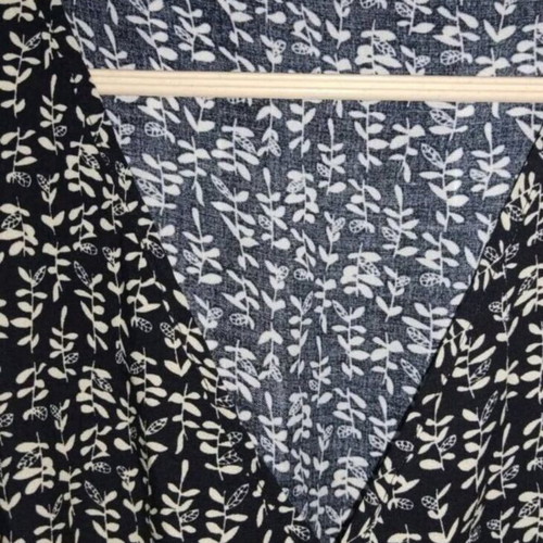 Celestino dress XL like new, black and gray