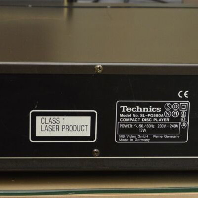 Technics SL-PG580A CD player with analog RCA output