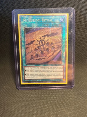 Mitsurugi Ritual Yu-Gi-Oh! card 1st edition near mint