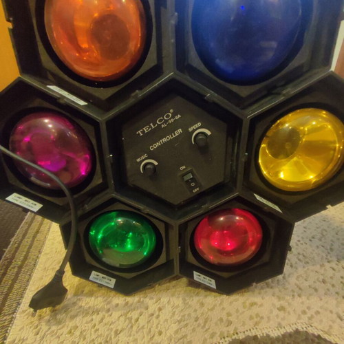 Telco Disco Light AL-98-6A sound activated like new