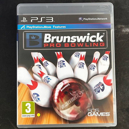 Brunswick PRO Bowling PS3 Move game like new