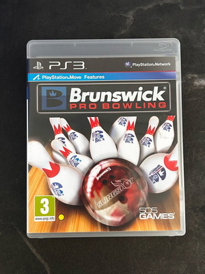 Brunswick PRO Bowling PS3 Move game like new
