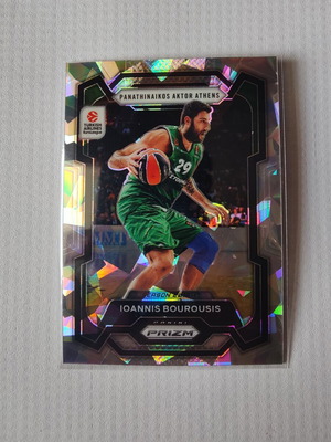 Κάρτα Panini-Prizm Euroleague Basketball Ioannis Bourousis Ice Prizm 2023-24 καινούργια