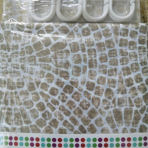 Biopros Florentia shower curtain new, 180x180 cm, 100% polyester