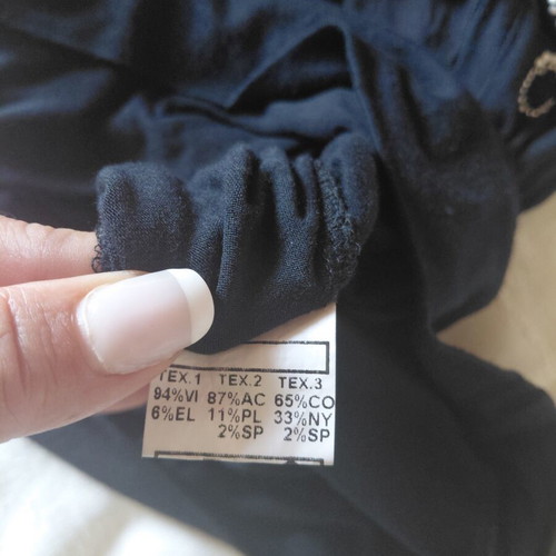 Rosso Disera Y2K Goth Victorian Black Top medium, like new