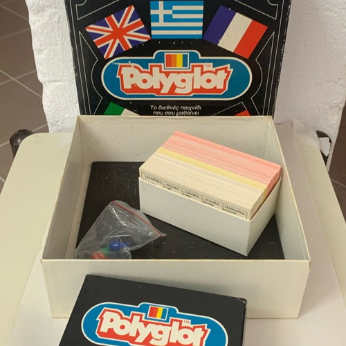 Polyglot board game used, classic 90s