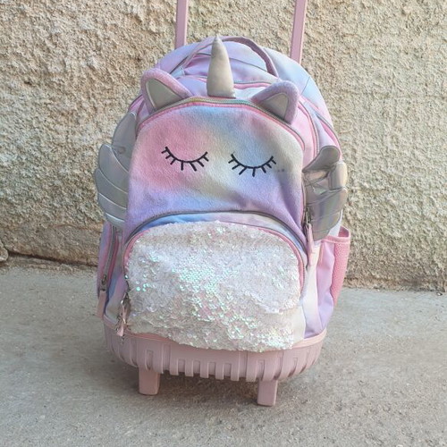 Unicorn Trolley School Bag like new, children's primary