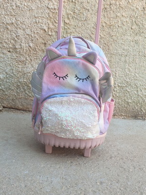 Unicorn Trolley School Bag like new, children's primary