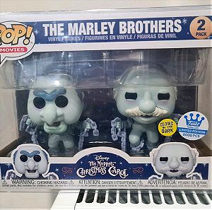 Funko Pop Movies 2 pack The Marley Brothers 8000 pcs Funko shop exclusive glow in the dark