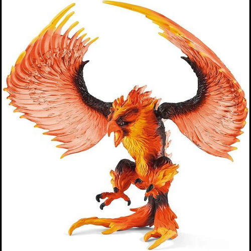 Schleich Eldrador Fire Eagle miniature like new