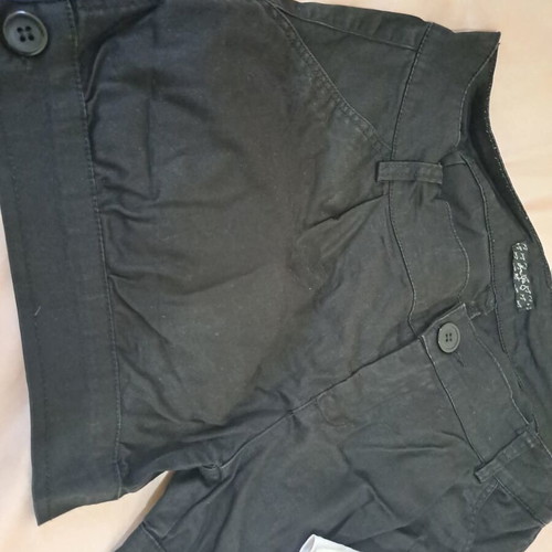 Shorts pack used, size XL, blue, black, white with side buttons