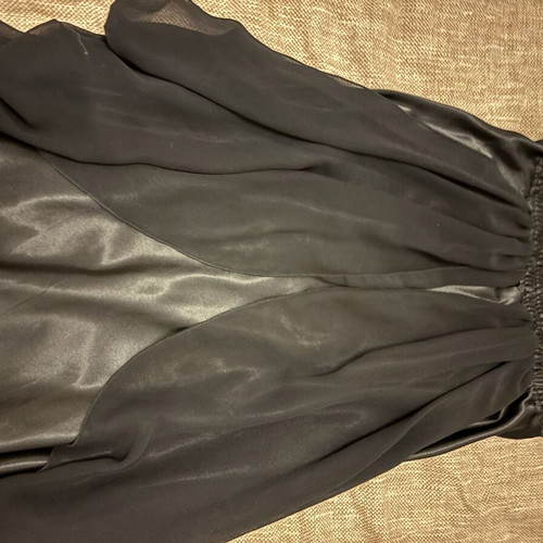 Dress satin black size M used