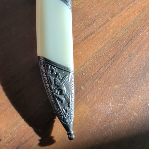 Decorative knife with artistic sheath, new