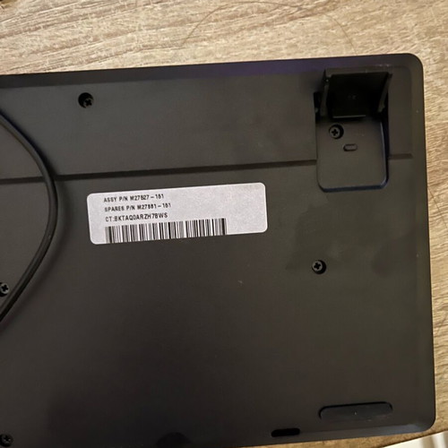 HP wired keyboard like new, black
