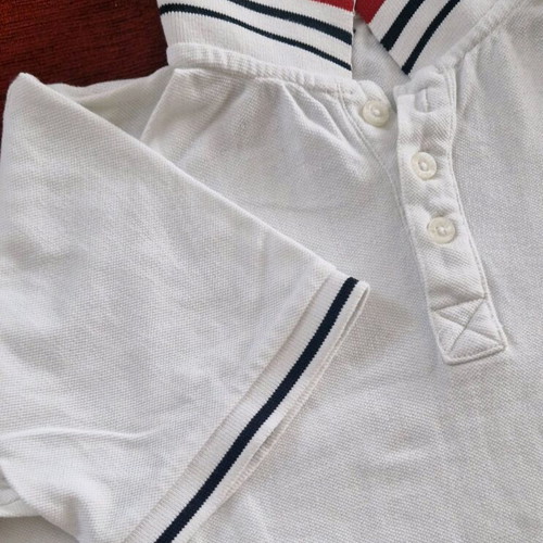 Energiers boys' t-shirt like new, size 140 cm, white and red