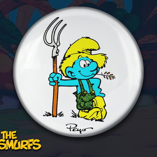 Smurfs Pin Set Classic 1984 Edition, 10 Pieces, New