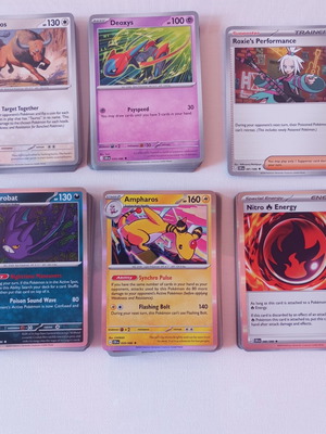 Κάρτες Pokémon σειρά Chaos Rising πακέτο 129 σαν καινούργιο