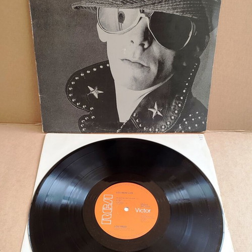 Lou Reed Live vinyl LP used, RCA 1975, rock