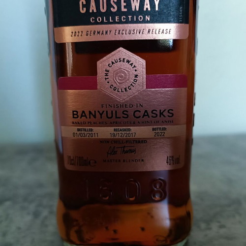 Bushmills The Causeway Collection Germany Exclusive Single Malt Irish Whiskey Set new