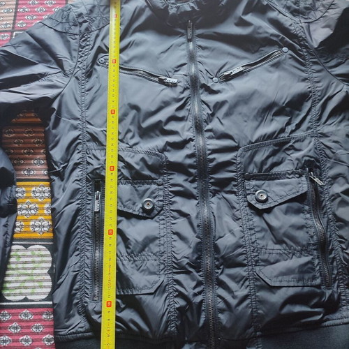 Pull & Bear black bomber jacket unisex L
