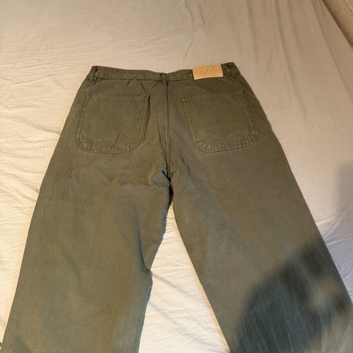 Xdye Pull & Bear Carpenter Pants used, olive green, size 42