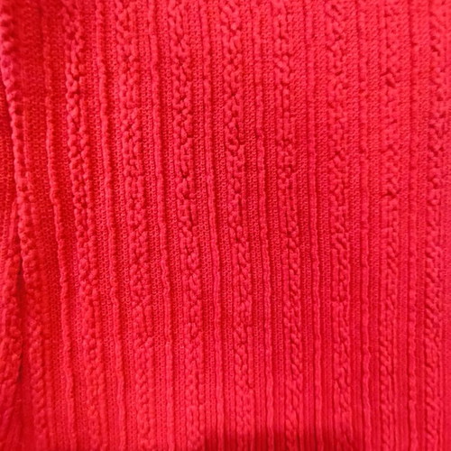 One Shoulder Knit Zara Red Dress new